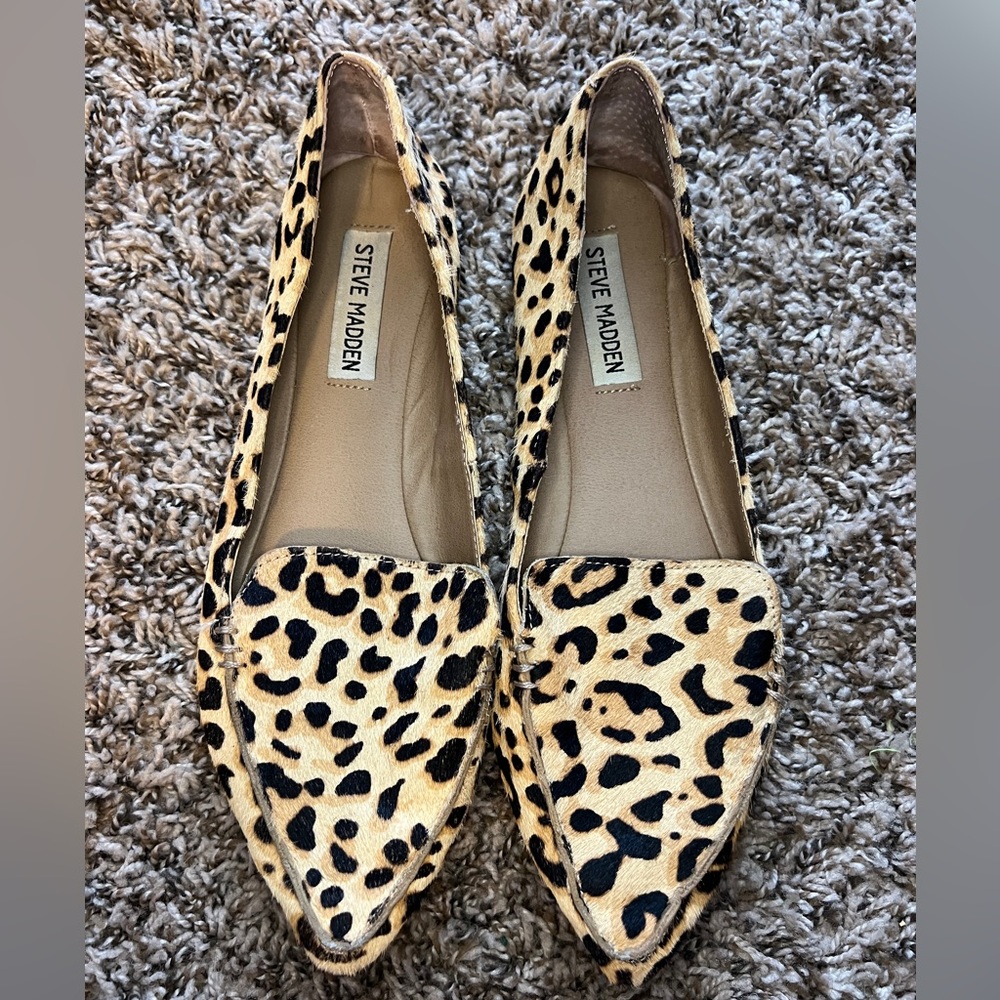 Steve Madden Leopard Print Women's Flats